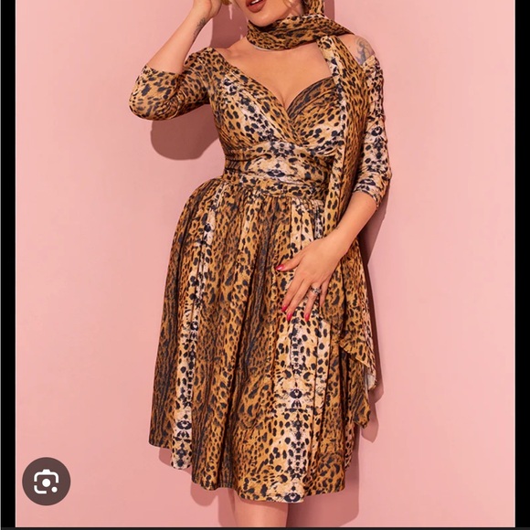 Michel Studio Dresses & Skirts - Michel Studio Animal Print Dress